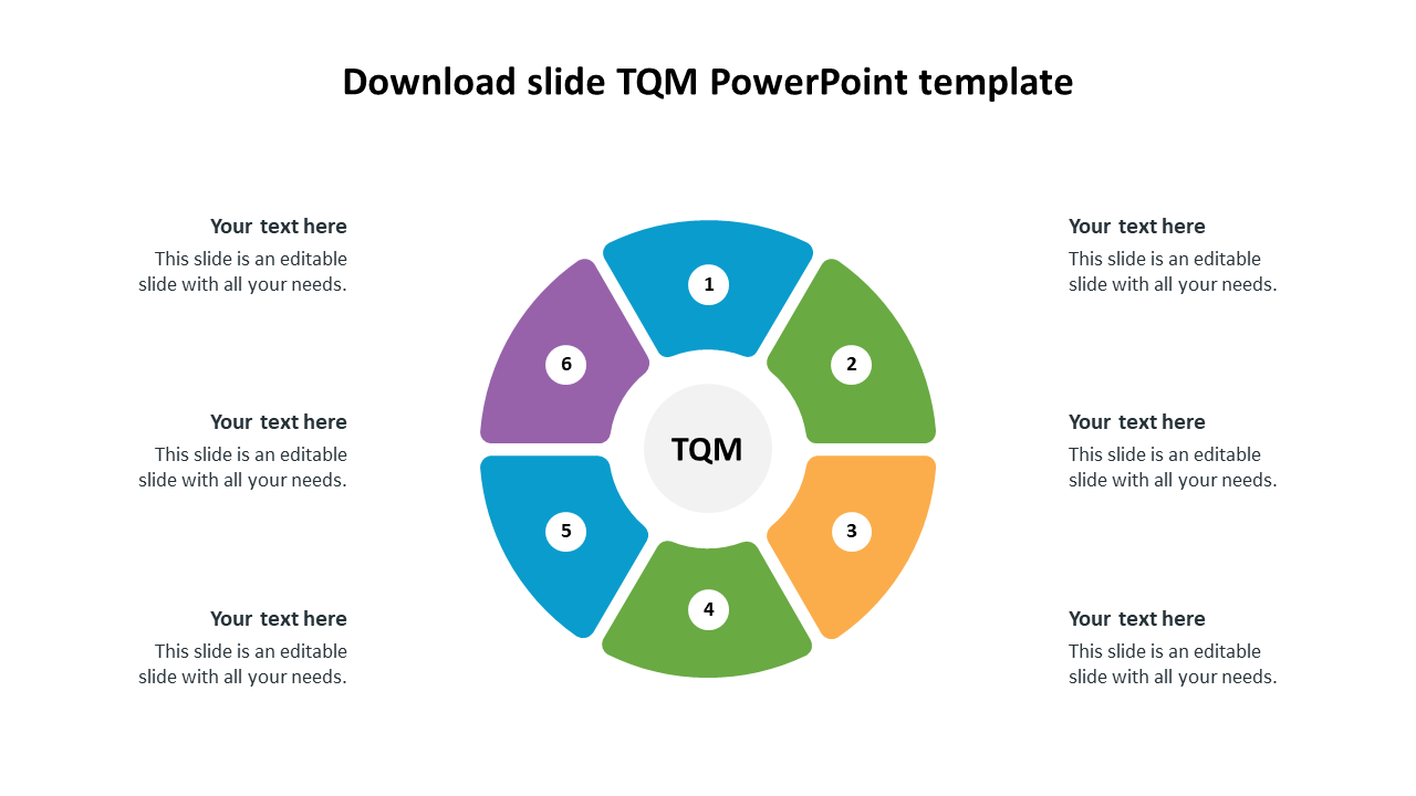 Download Slide TQM PowerPoint Template Themes Design